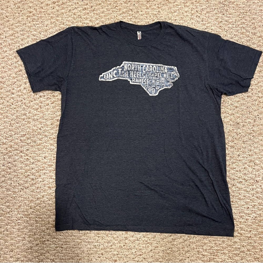 UNC T-Shirt, heathered navy